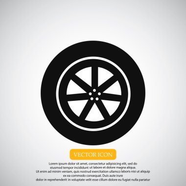 Otomobil tekerlek simgesi