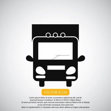 kamyon işareti simgesi