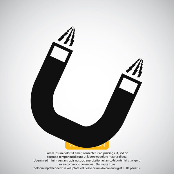 железный магнит
