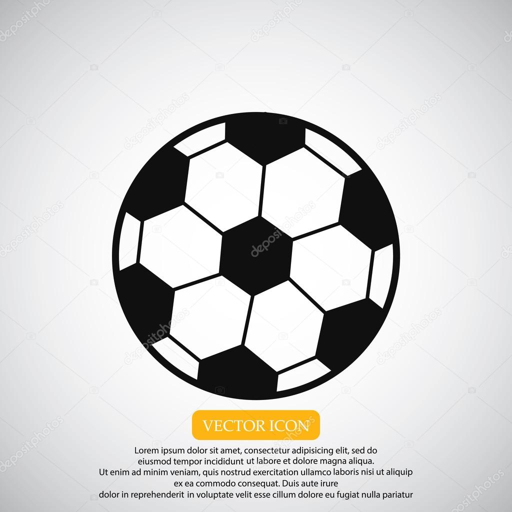 古典的なサッカー ボールのアイコン ストックベクター C Simva