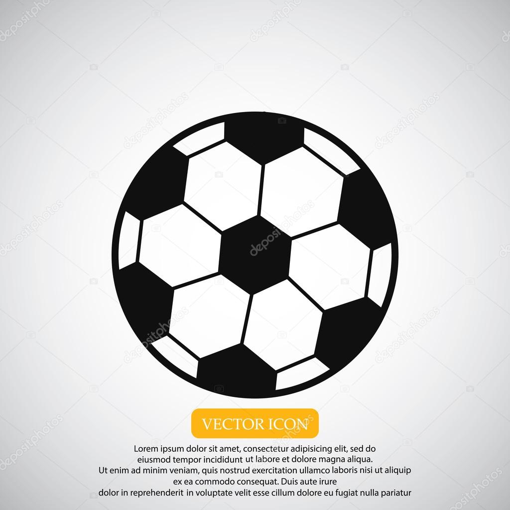 classic soccer ball icon