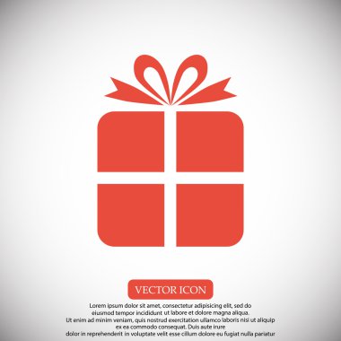 doğum günü hediye simgesi