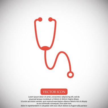 Sağlık stetoskop simgesi