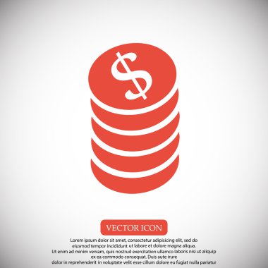 Para sikkeleri simgesi