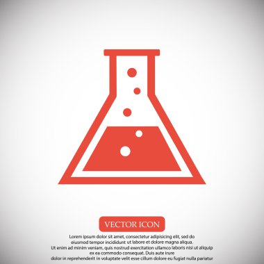 laboratuvar cam simgesi