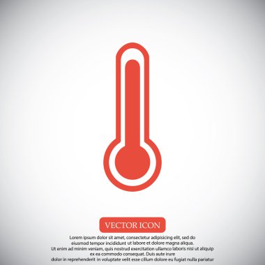 sıcaklık termometre simgesi