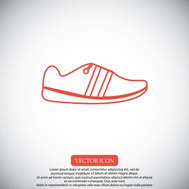 spor ayakkabı simgesi