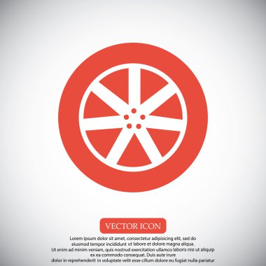 Otomobil tekerlek simgesi