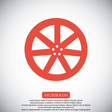 tekerlek disk simgeler