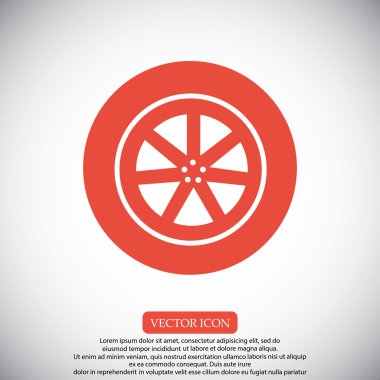 Otomobil tekerlek simgesi