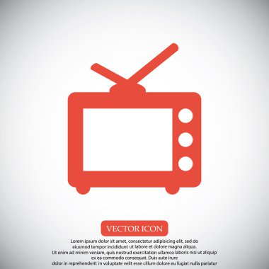 ev televizyon simgesi