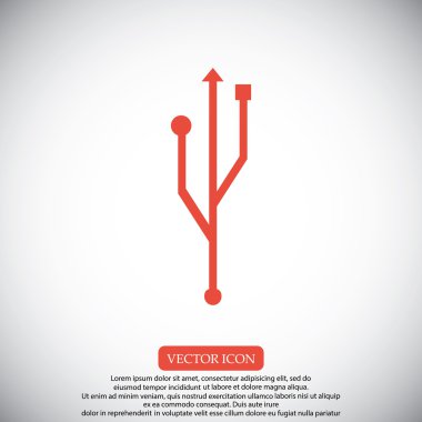 USB işareti simgesi