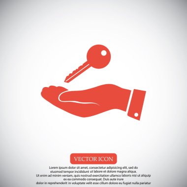 Ekibimizi elinde anahtar simgesi