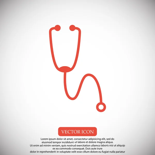 Sağlık stetoskop simgesi