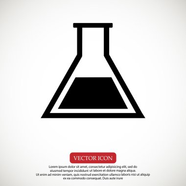 laboratuvar cam simgesi