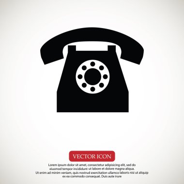 eski telefon simgesi