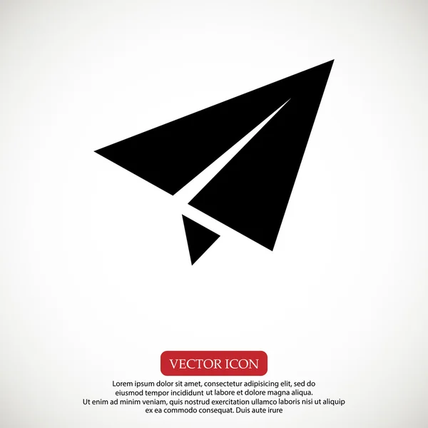 kağıt düzlem simgesi