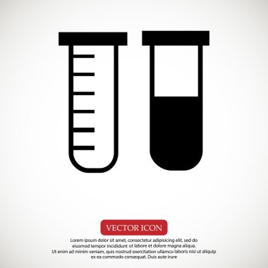 simgeler laboratuvar tüpleri