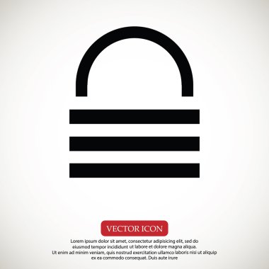 Güvenlik kilidi simgesi