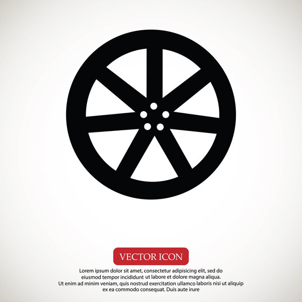 wheel disk icon