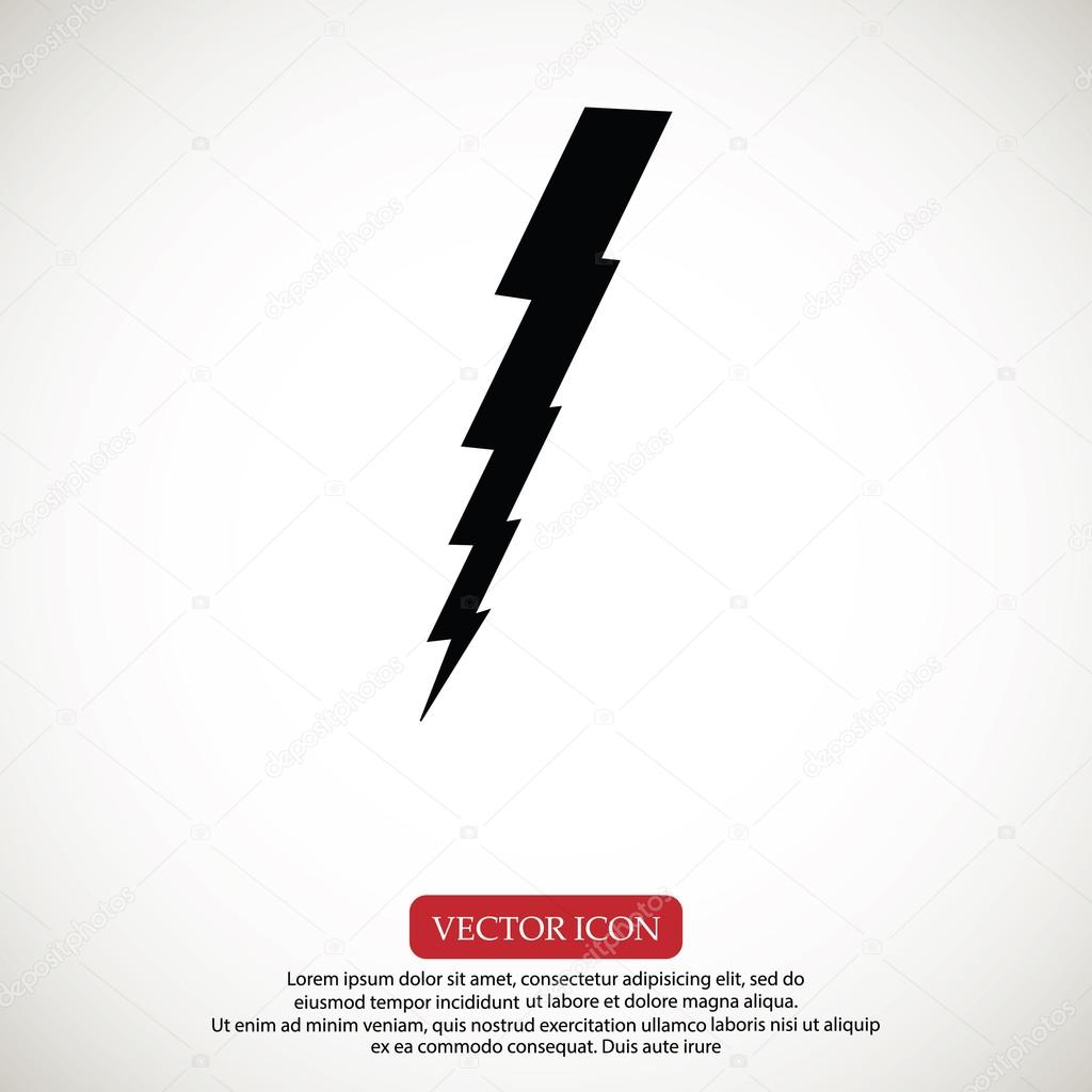 bolt lightning icon