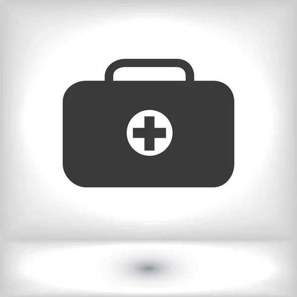 Icono de bolsa médica — Vector de stock