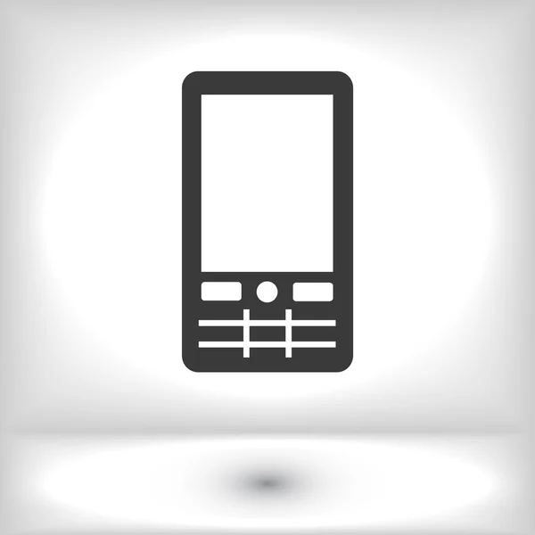 Icône de téléphone mobile — Image vectorielle