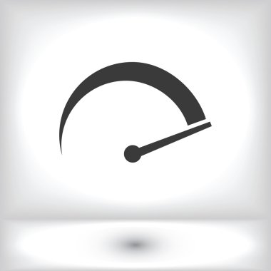 hız göstergesi vektör simgesi