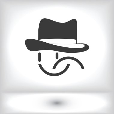 gülümseme vektör simgesi