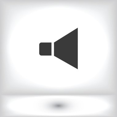 ses hoparlör simgesini