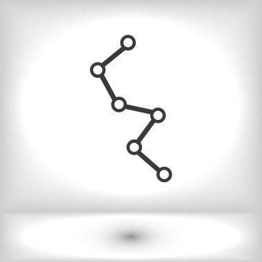 iş diyagram simgesi