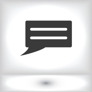 konuşma balonu simgesi