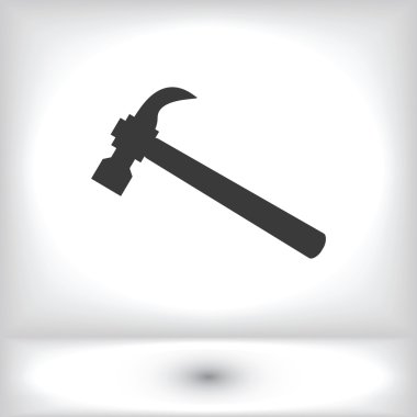 çekiç vektör simgesi