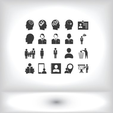 iş simgeleri ayarlandı