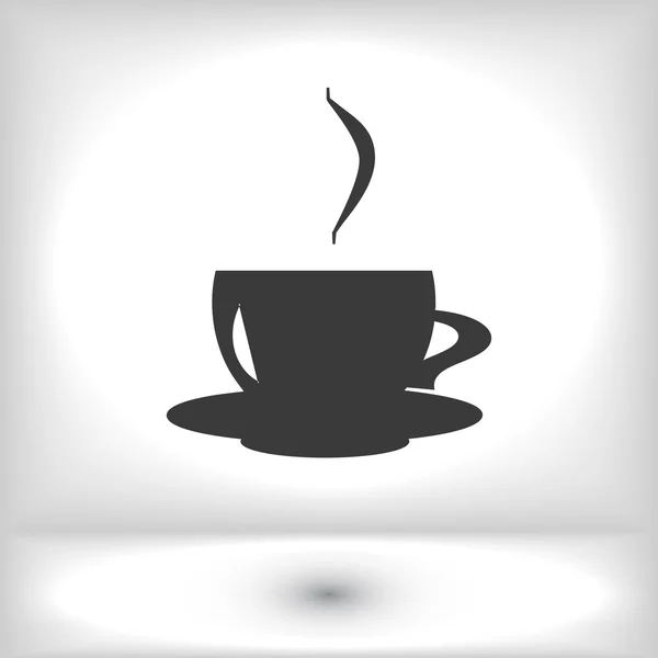 Koffiecup Icoon — Stockvector