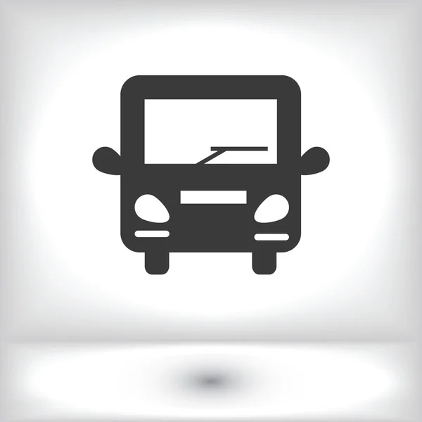 Bus vector pictogram — Stockvector