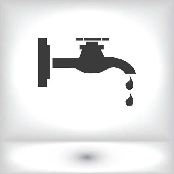 Water faucet icon — Stock Illustration Water faucet icon Royalty Free Stock Vectors