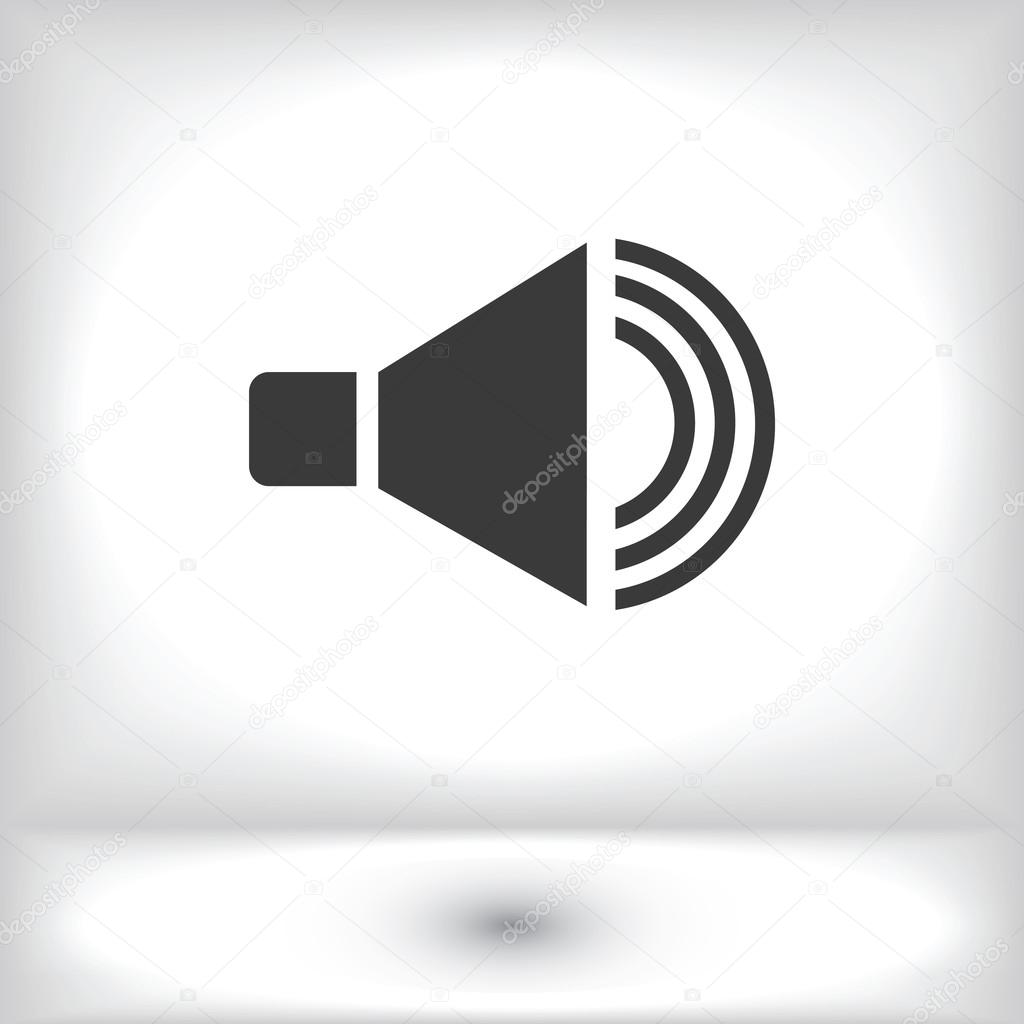 volume speaker icon
