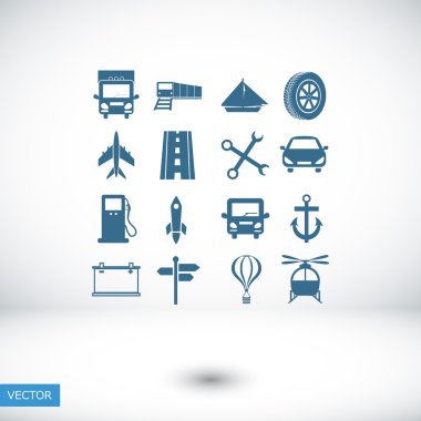 taşıma simgeleri ayarlandı