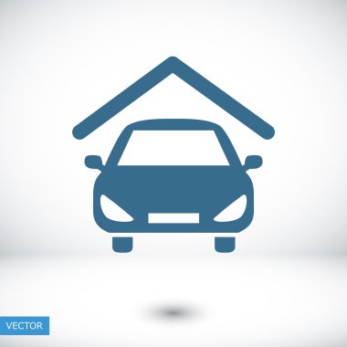 Araba vektör simgesi