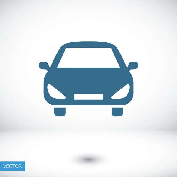 Coche icono vector — Vector de stock