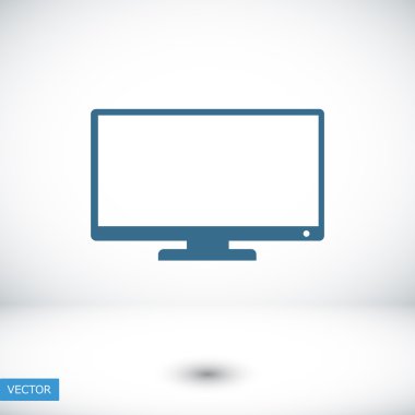 Televizyon ekran simgesini