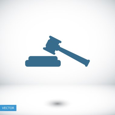 çekiç yargıç simgesi