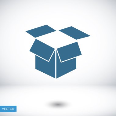 açılan kutu simgesi