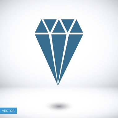 Elmas vektör simgesi