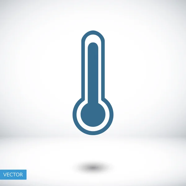Diseño termómetro icono — Vector de stock