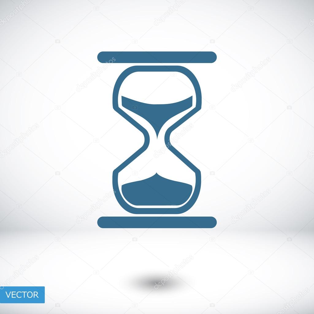 hourglass vector icon