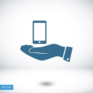 Ekibimizi elinde telefon simgesi