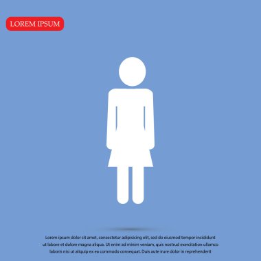 kadın siluet simgesi