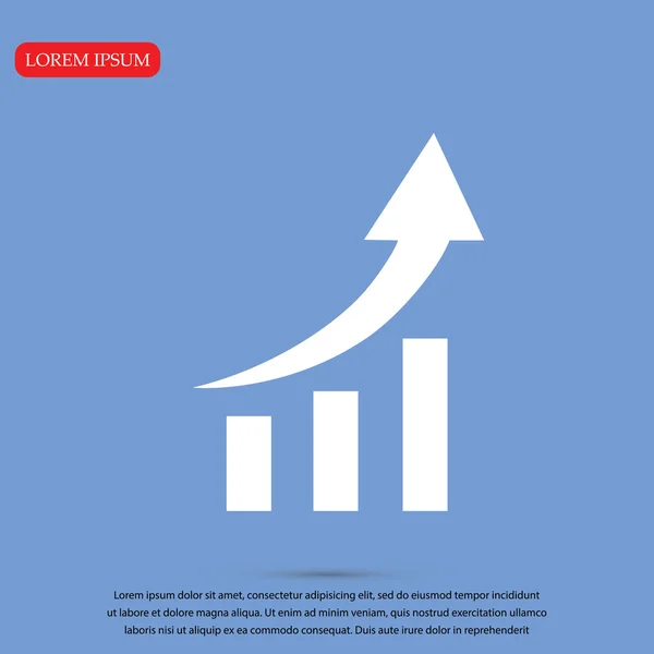 Графический значок подъема — стоковый вектор